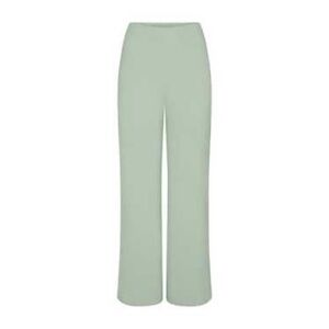 SKIMS Sage Green Textured Pants skims cozy knit light pant mint